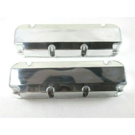 Absurdo BBF Fabricated Aluminum Valve Cover - Short Bolts without Hole, Polished AB2204992